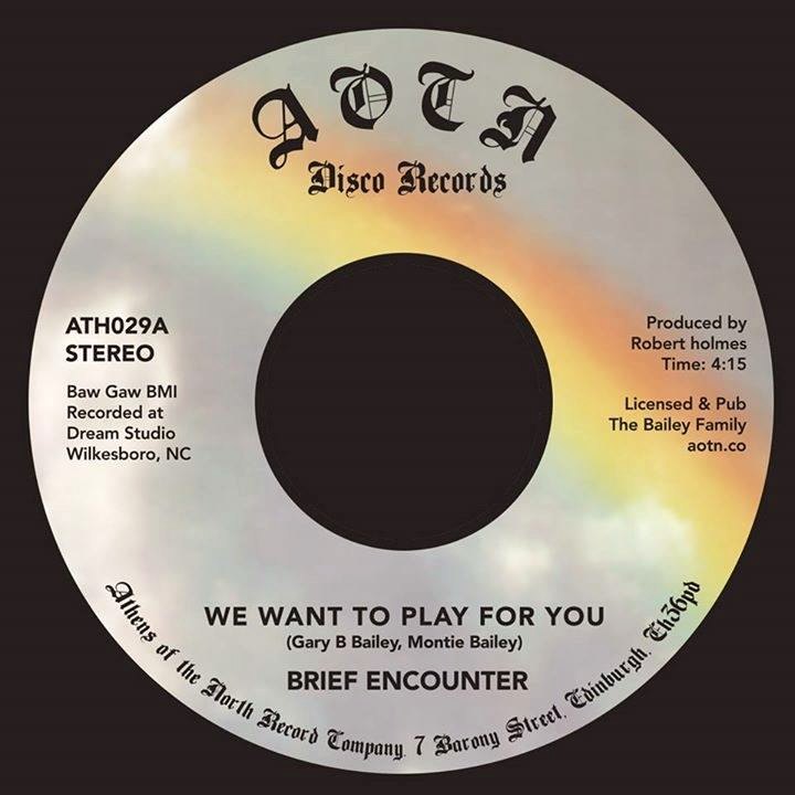 A Brief Encounter 45 label